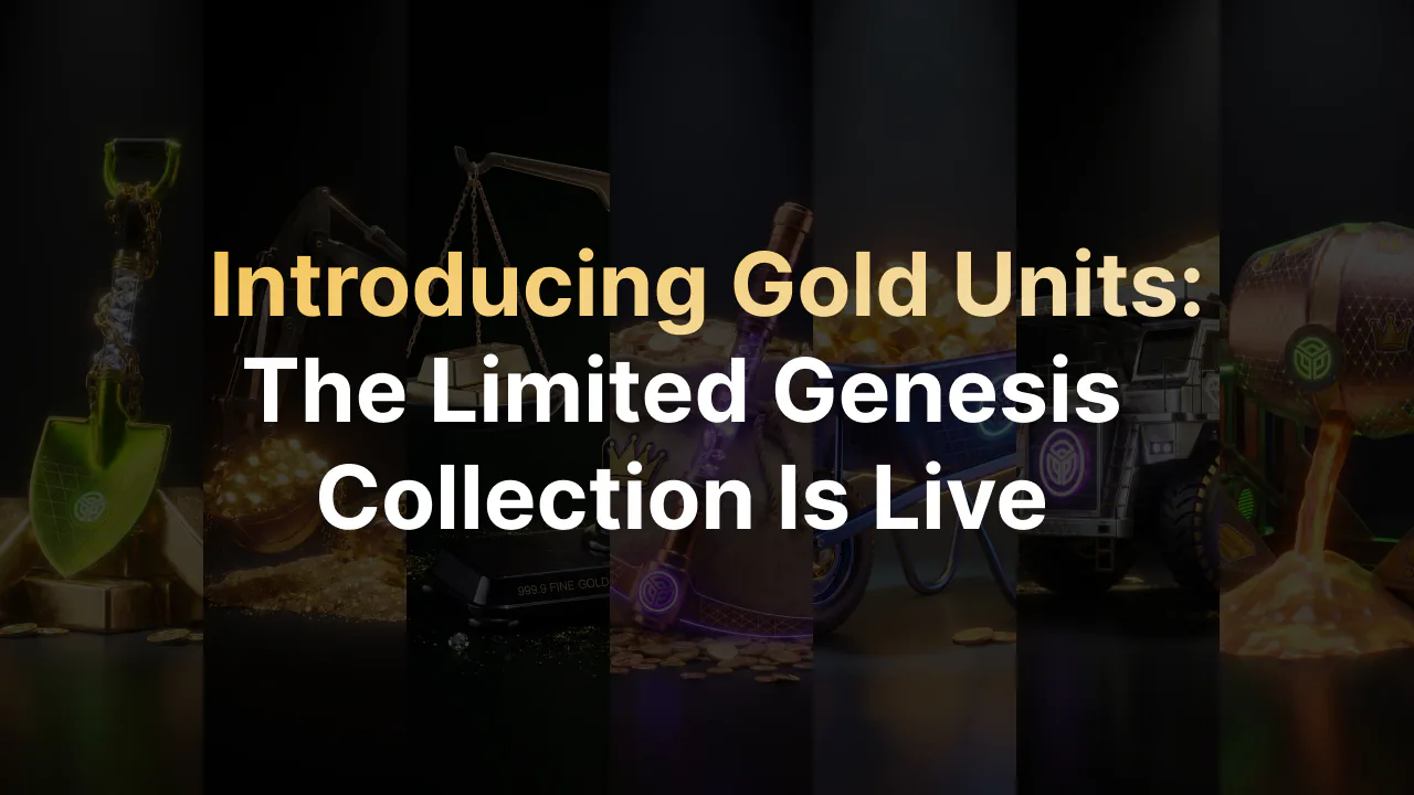 Colección Genesis Pickaxe de Ayni Gold.