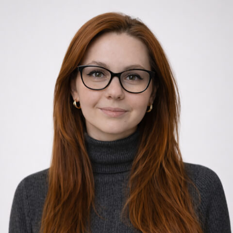 Portrait of Alexandra Rozvaliaieva